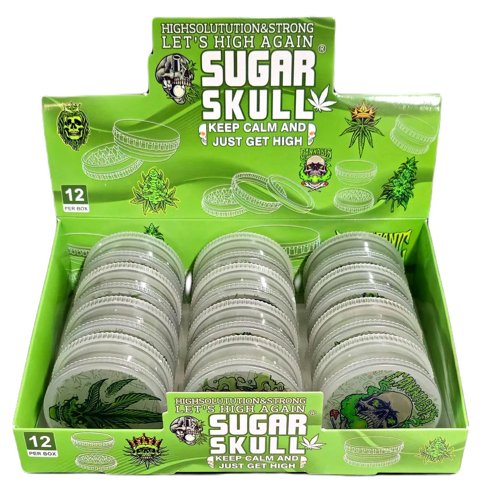Sugar Skull Plastic Grinder