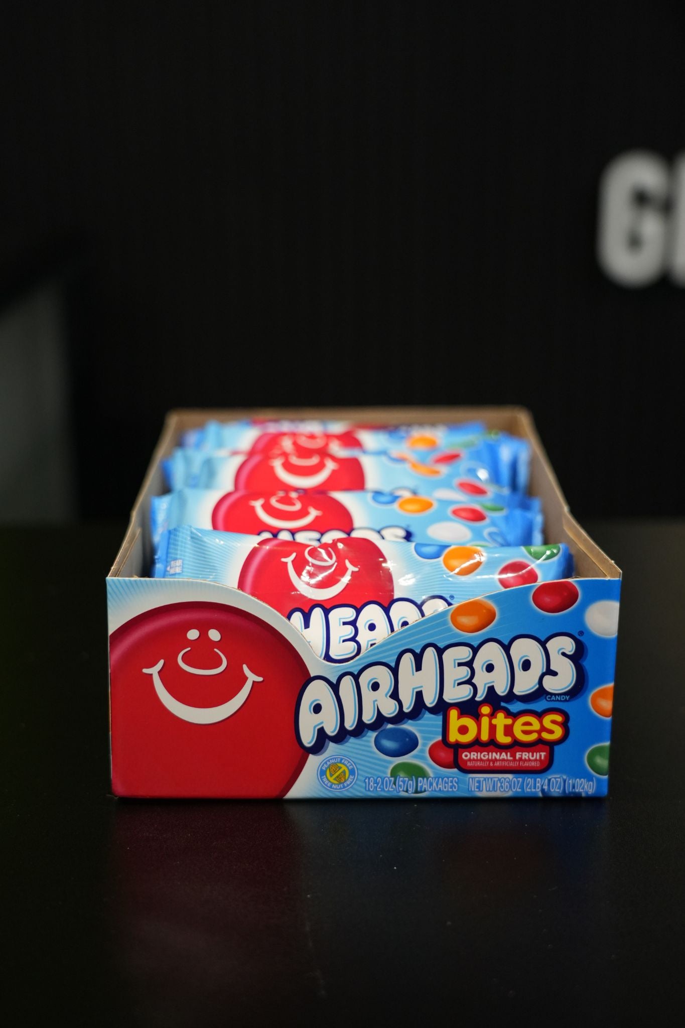 Airheads Bites Fruit 2oz(57g) x 18