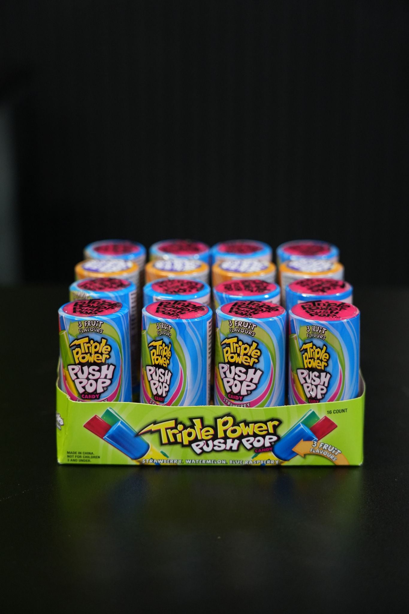 Triple Power Push Pop 16 x 34g