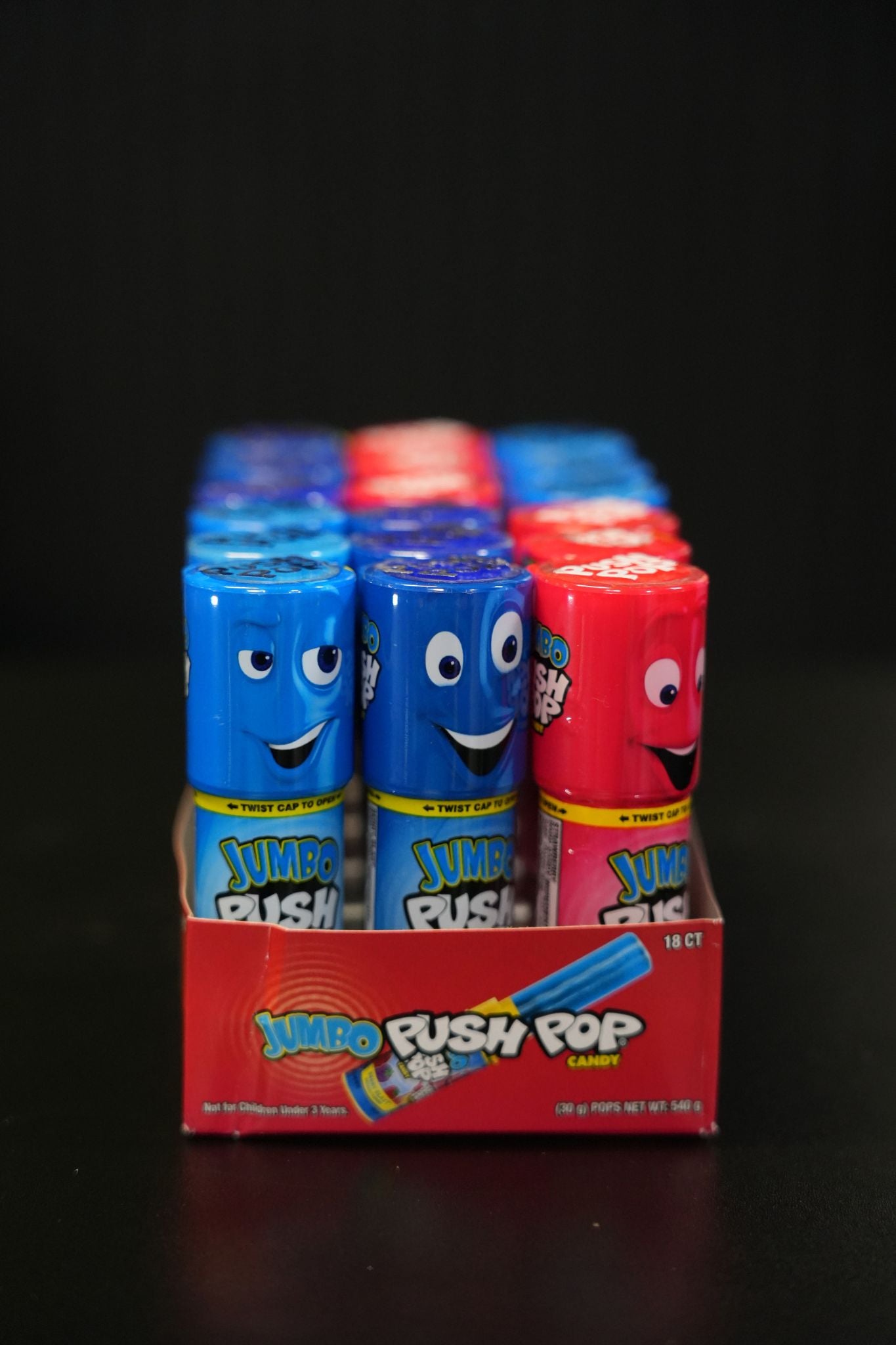 Jumbo Push Pop 30g x 18