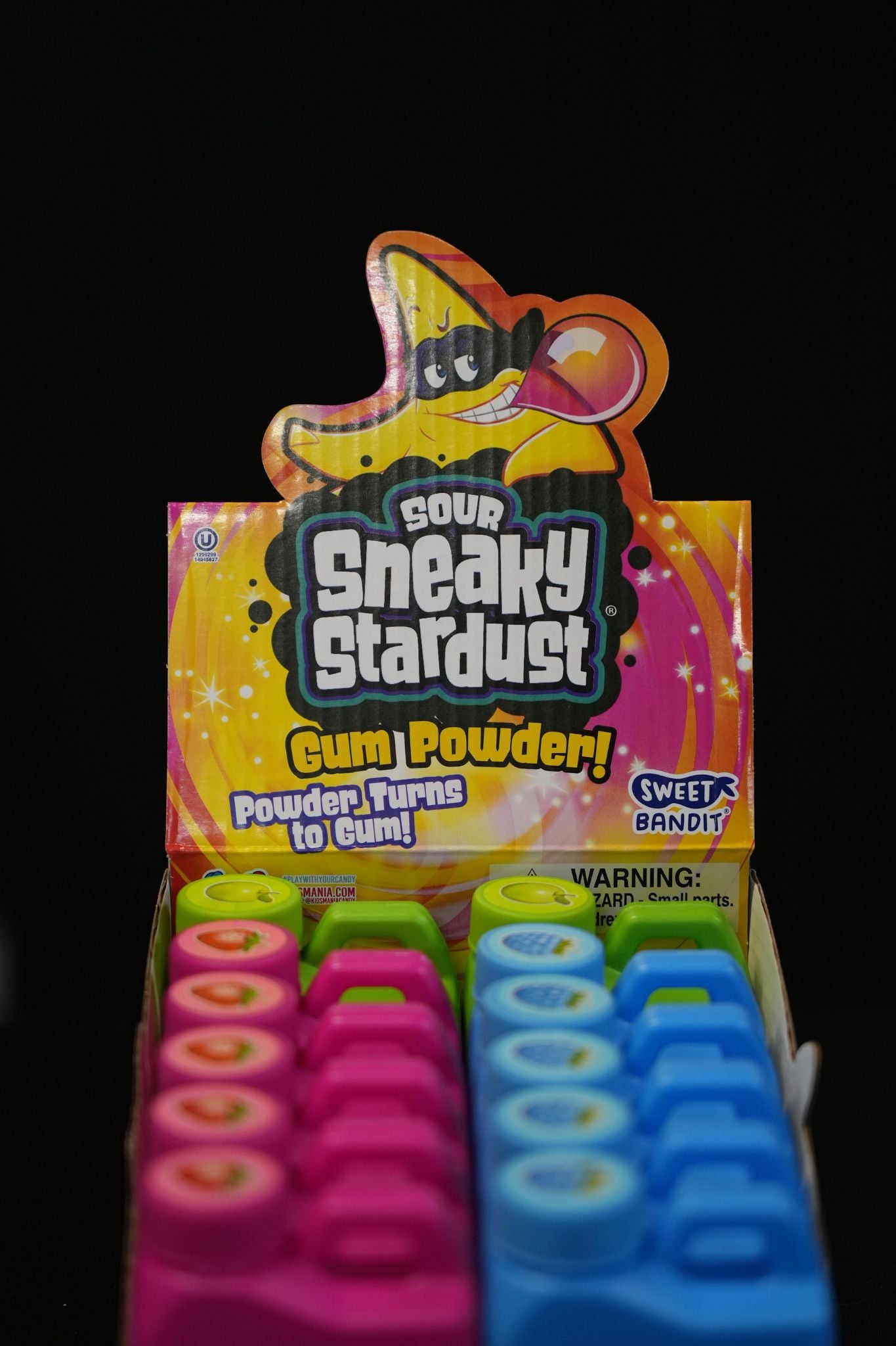 Kidsmania Sour Sneaky Stardust 55g x 12