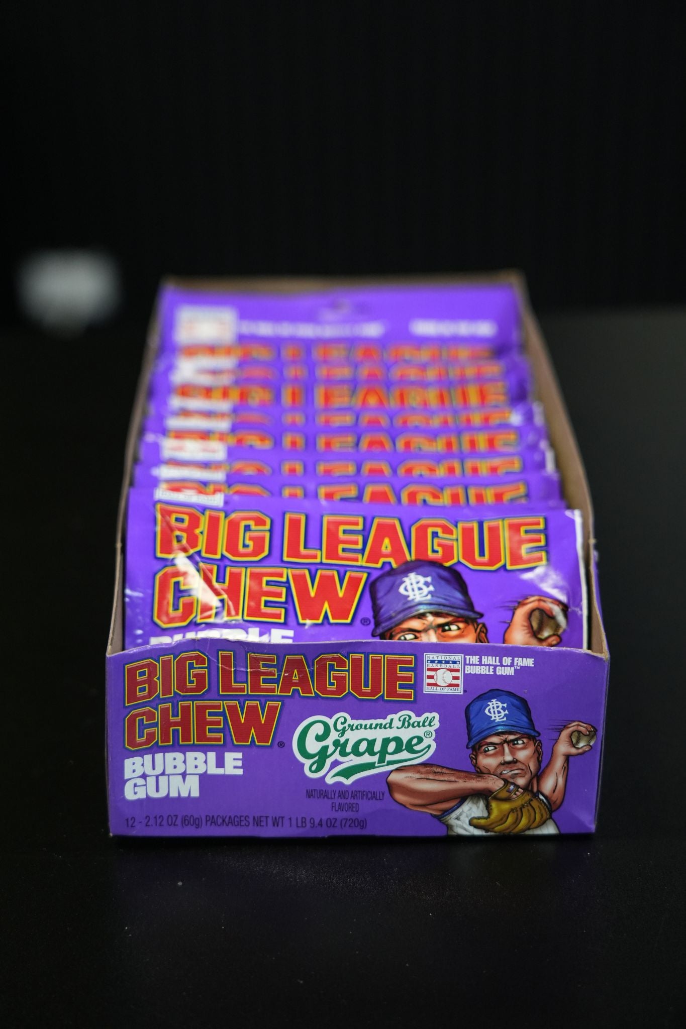 Big League Chew Baseball Bat 84g x 12