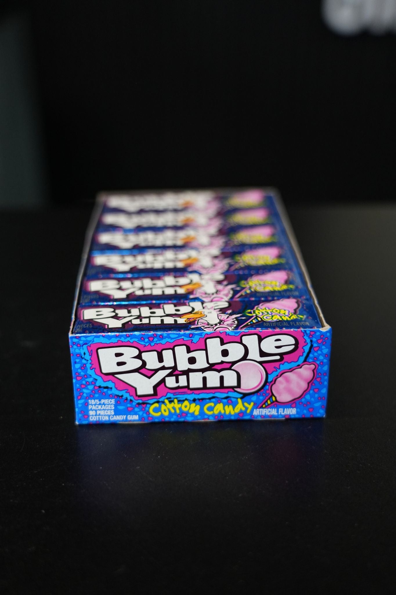 Bubble Yum Gum Cotton Candy 5pc 40g x 18