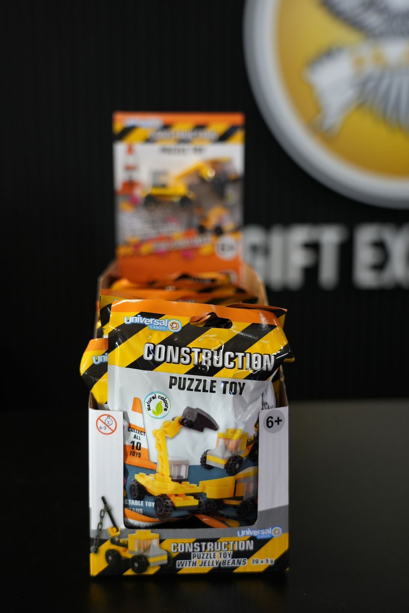 Construction Puzzle Toy with Jelly Beans 5g x 20