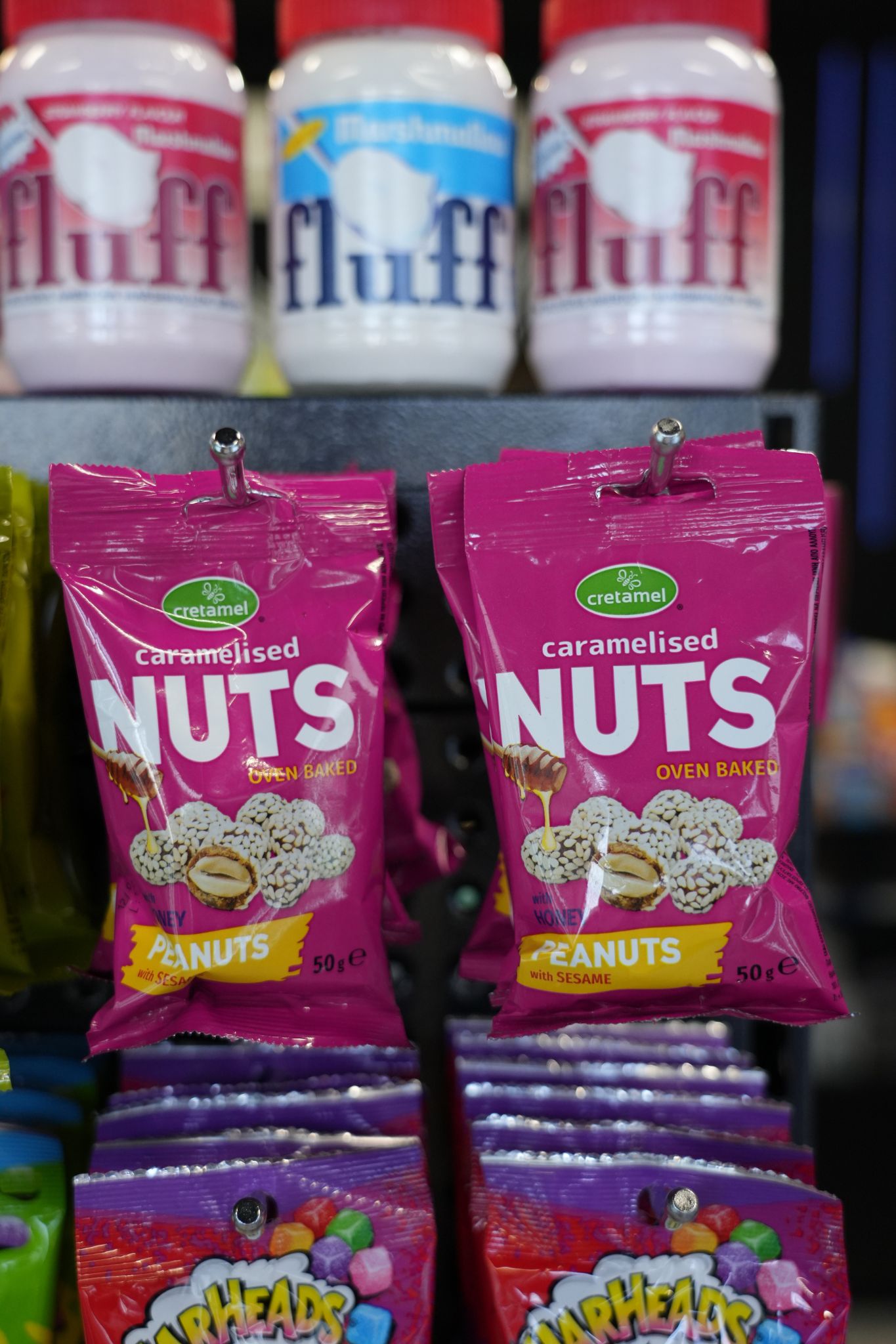Cretamel Peanuts w/Sesame Caramelised 50g x 24