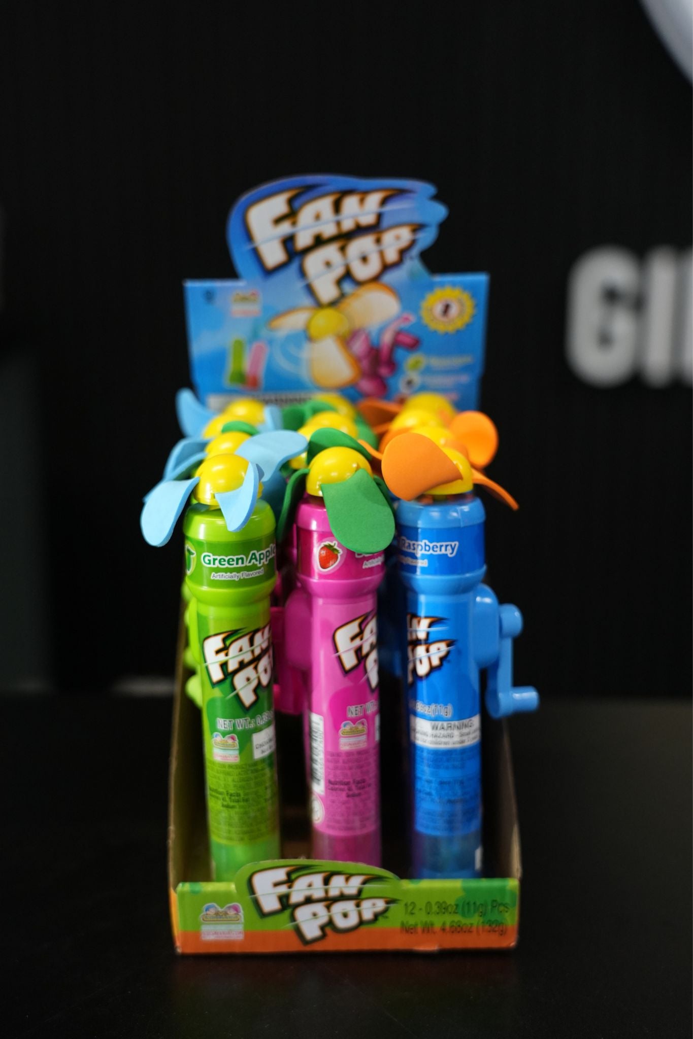 Kidsmania Novelty Fan Pop 0.39oz(11g) x12