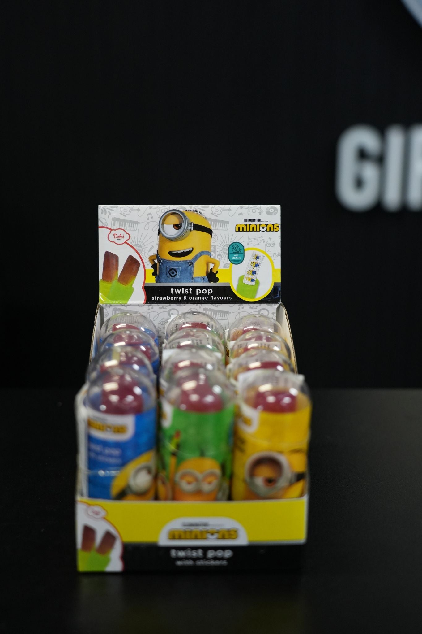 Minion Twist Pop 15g x 12