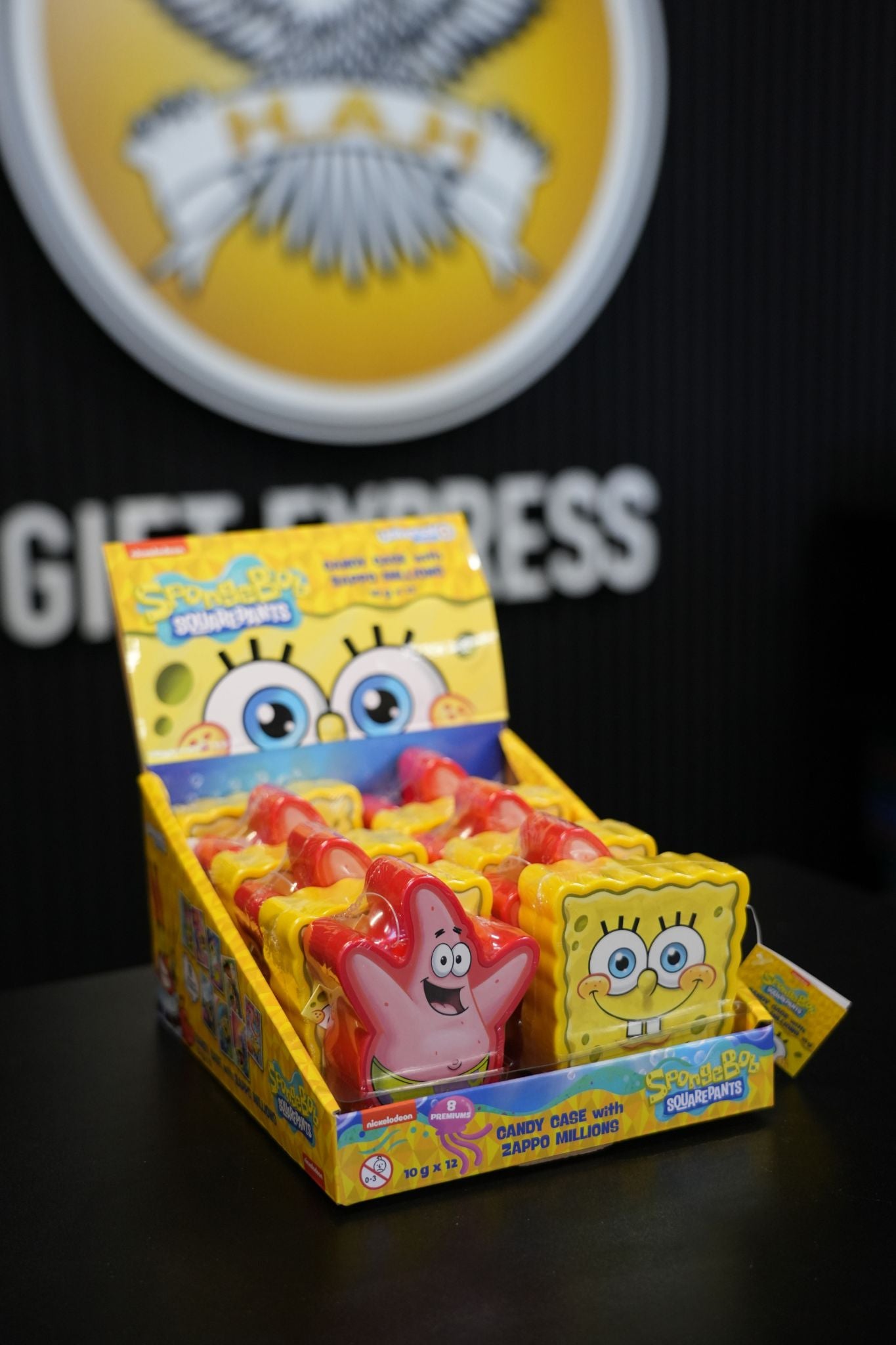 Spongebob Candy Case 10g x 12