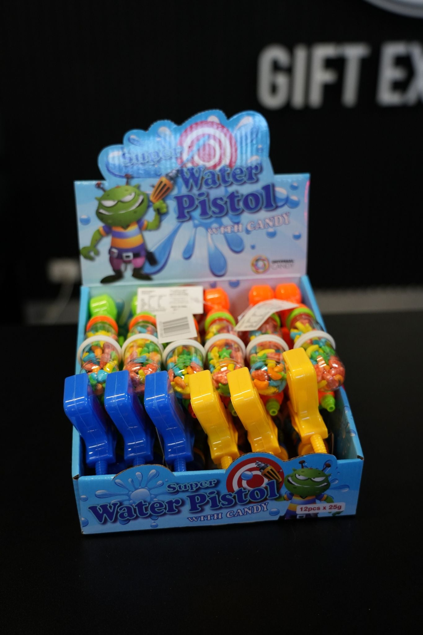 Super Water Pistol Candy 20g x 12
