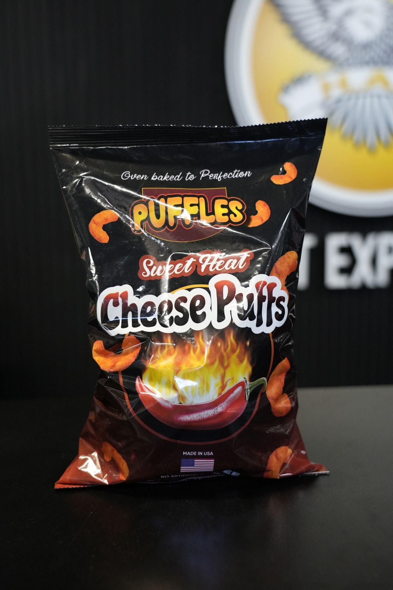 Puffles Sweet Heat Cheese Puffs 170g x 12