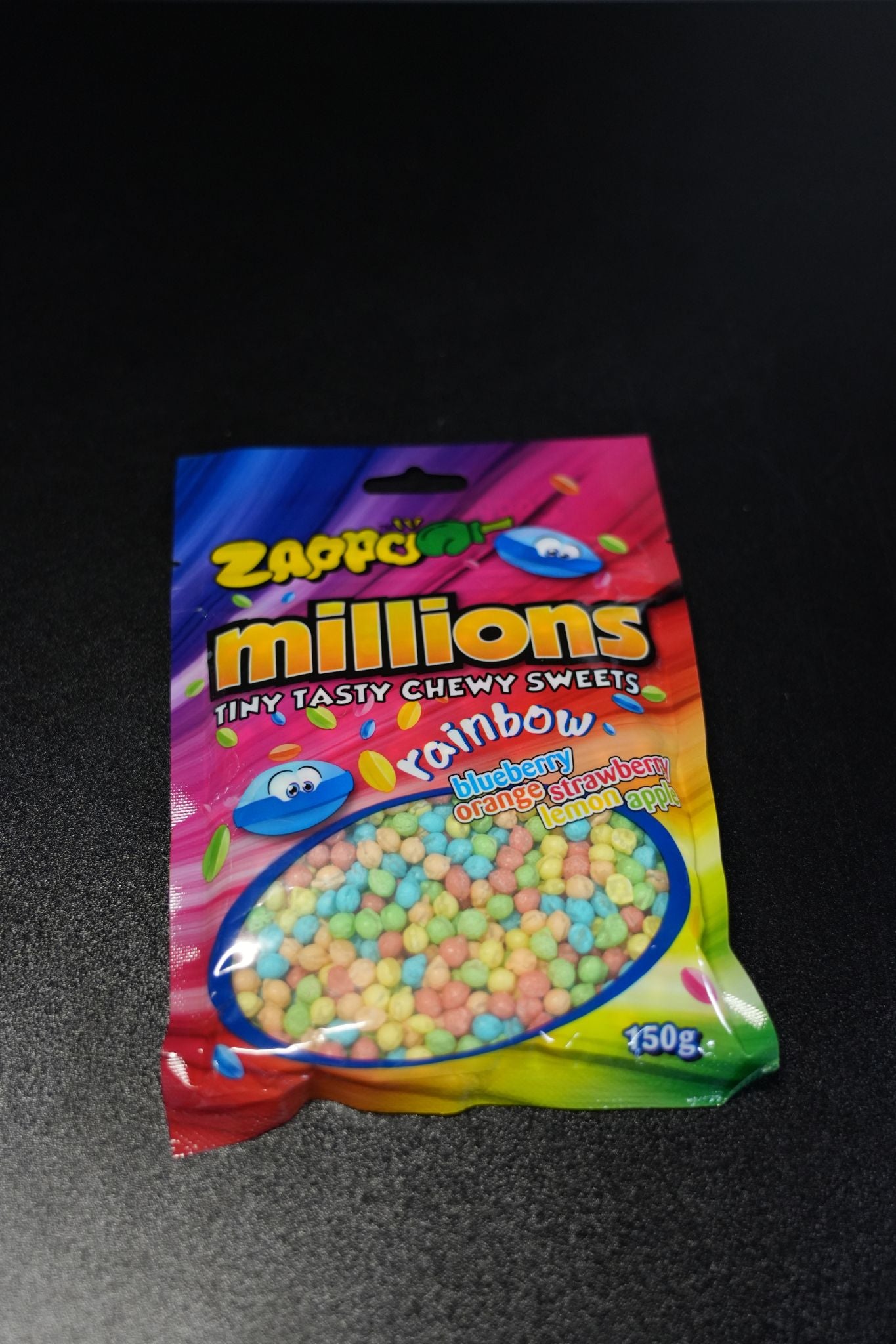 Zappo Millions Rainbow Peg Bag 150g x 12