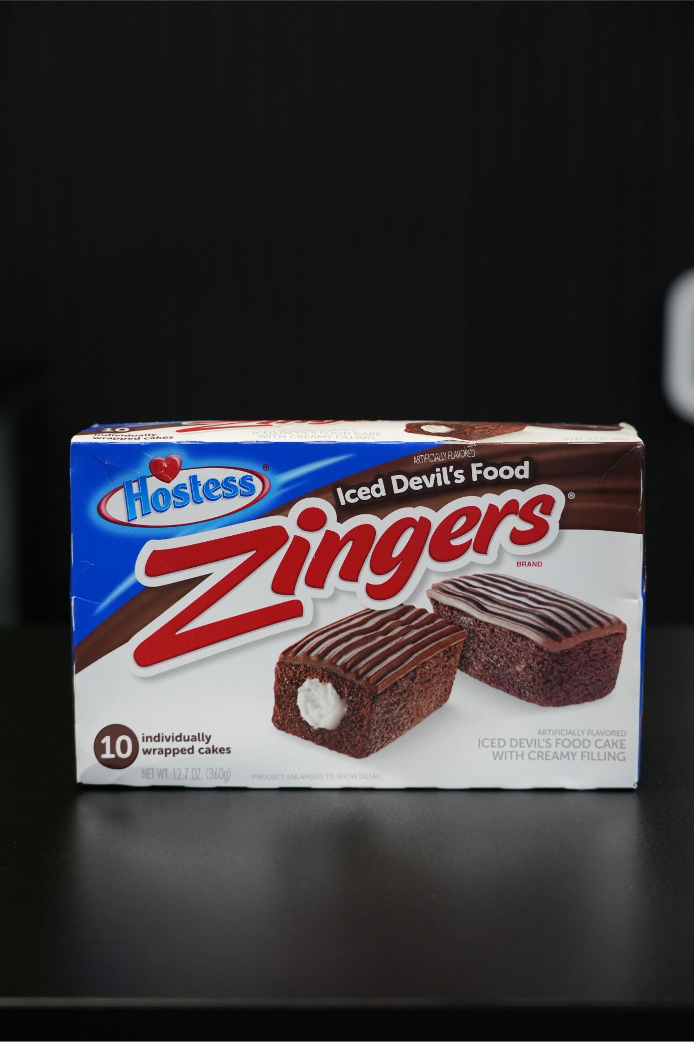 Hostess Zingers Chocolate 12.7oz (360g)x10