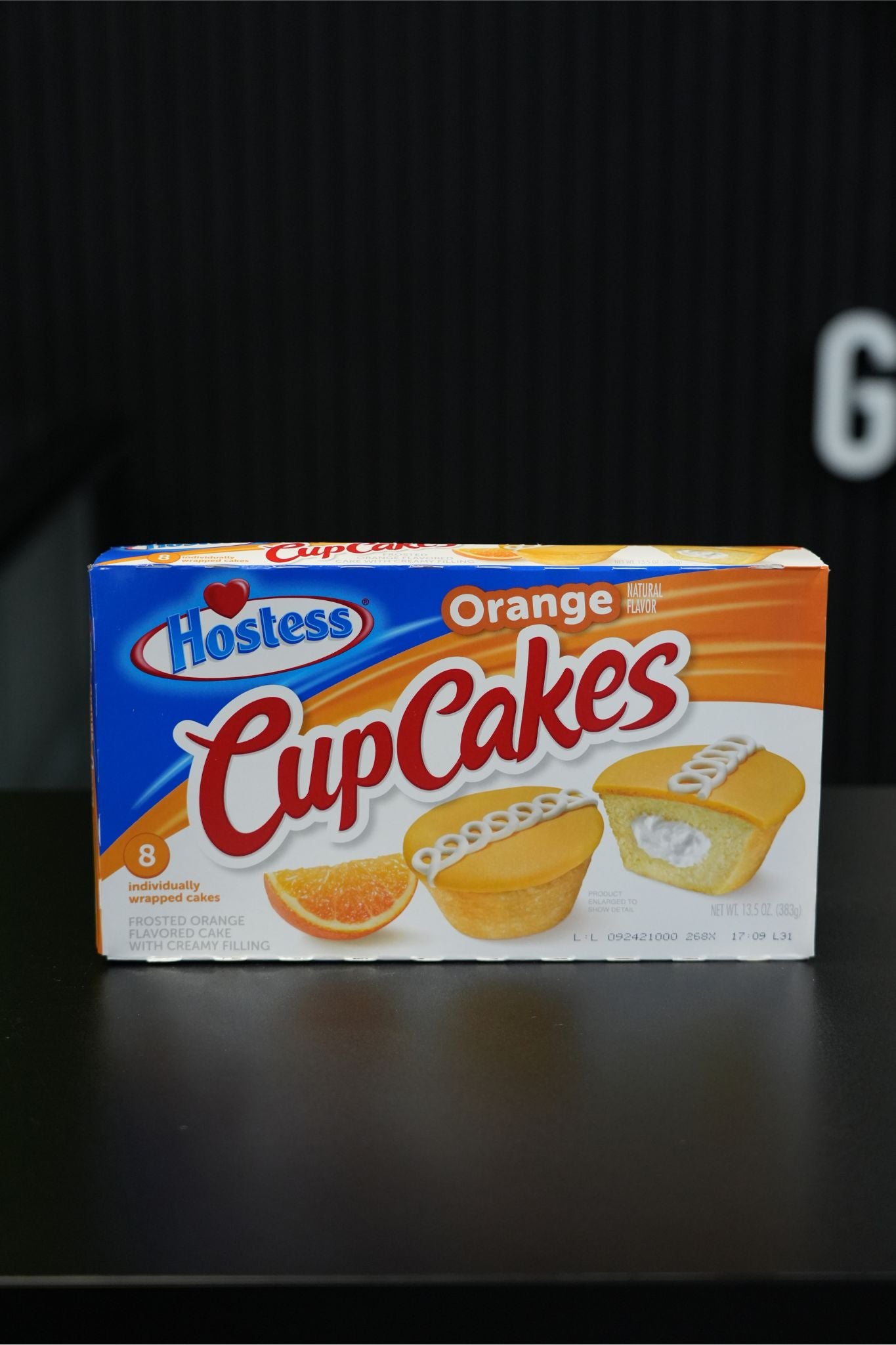 Hostess Cupcakes Orange 13.5oz (383g)x8