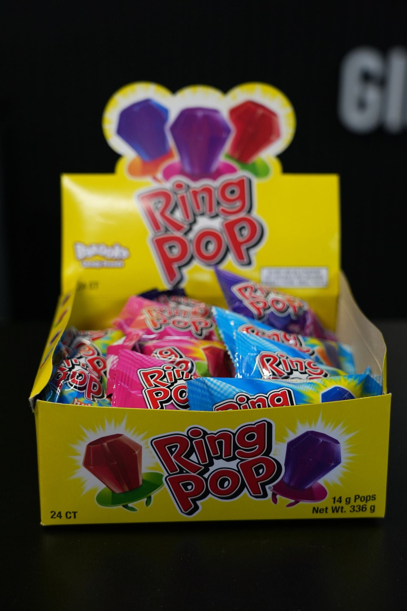 Ring Pop Lollypop 14g x 24