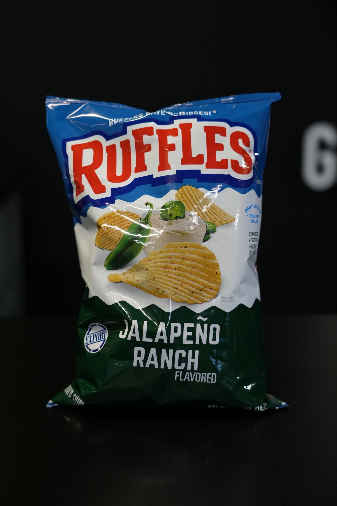 Ruffles Jalapeno Ranch 6.5oz x 15