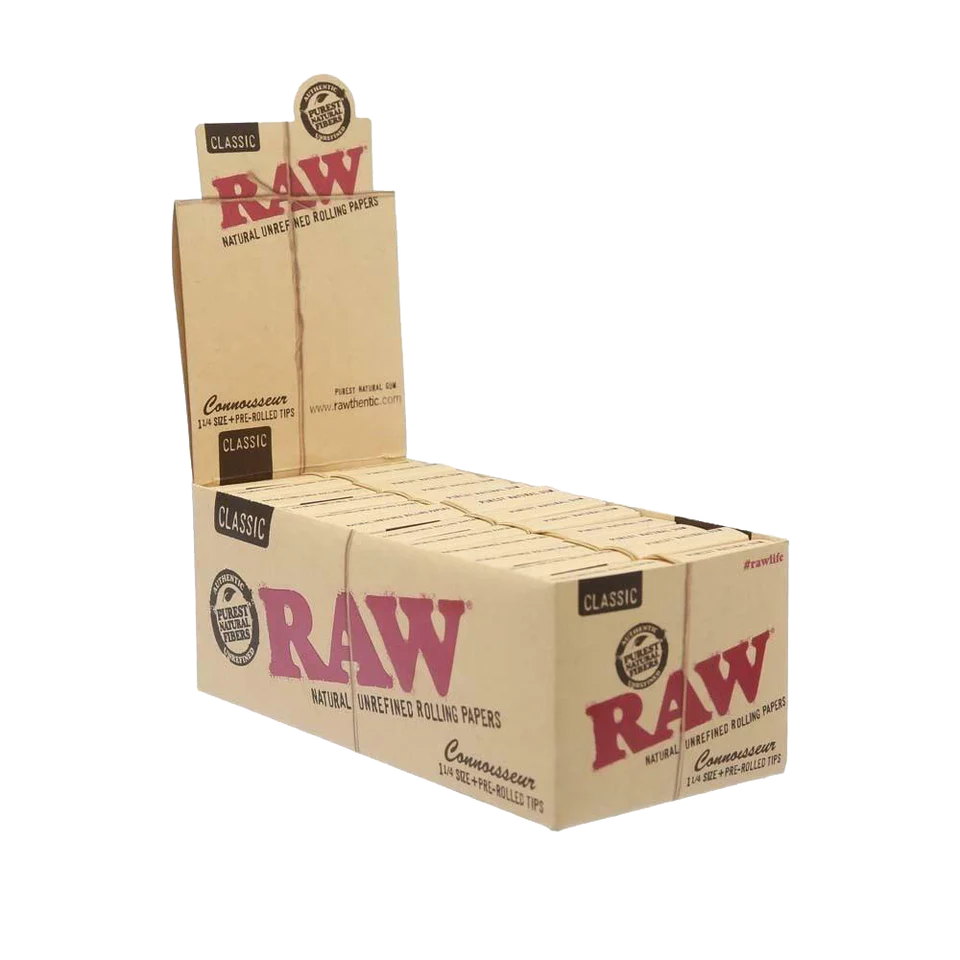 Raw Classic 1 1/4 + Pre Rolled Tips