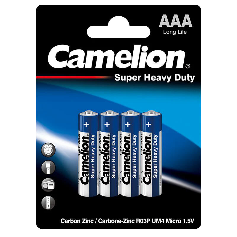 Camelion 1.5V AAA 12PK