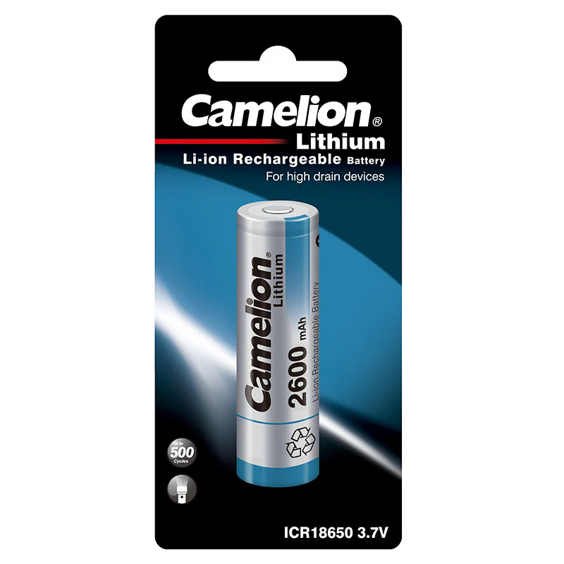Camelion Lithium-ion Rechargeable 3.7V 12pk