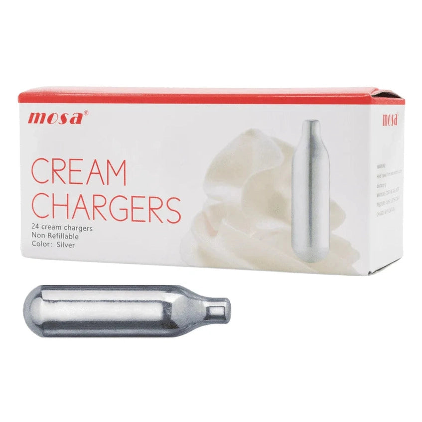 Mosa 24 Pack Cream Chargers