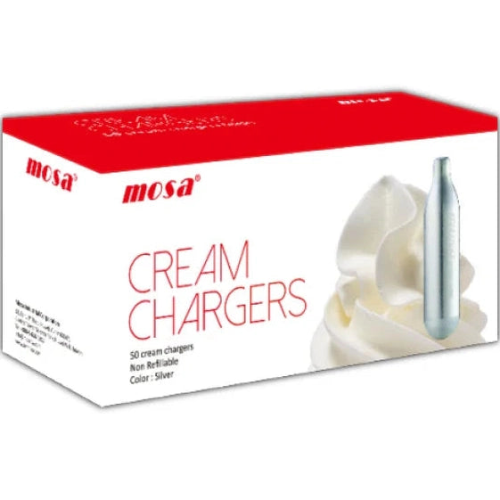 Mosa 50pack Cream Chargers