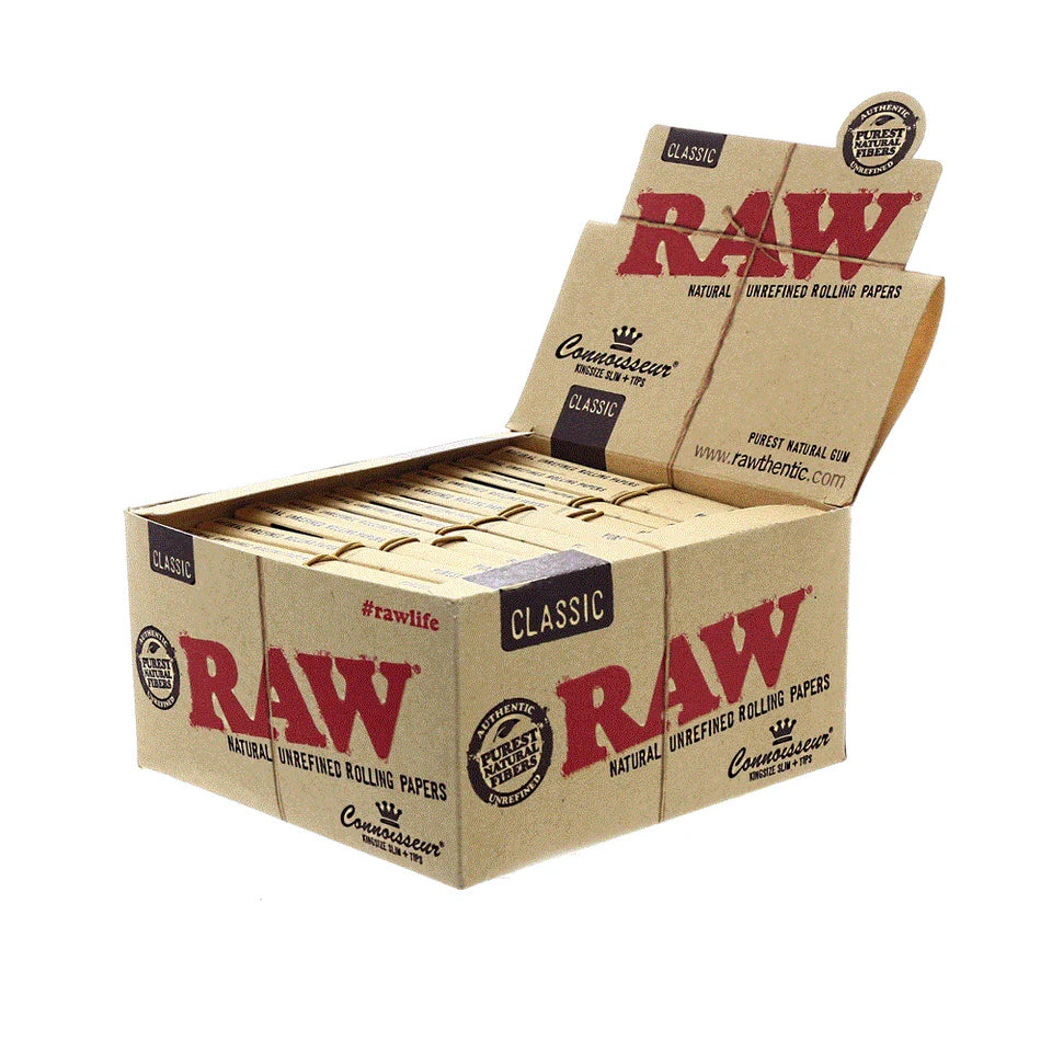 Raw Classic King Size Slim + Tips