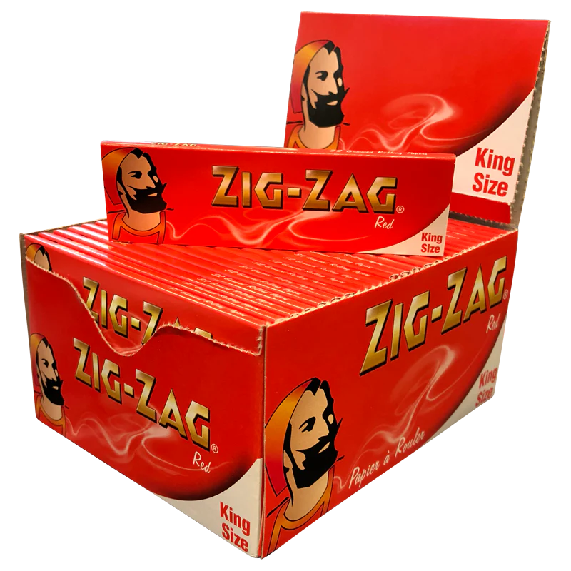Zig Zag King Size Red