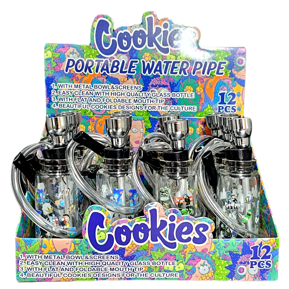 Cookies Mini Hookah Waterpipe Display 12pk