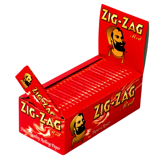 Zig Zag 50's Red