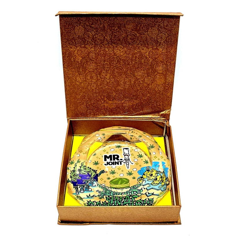 Mr.Joint Glass Ashtray