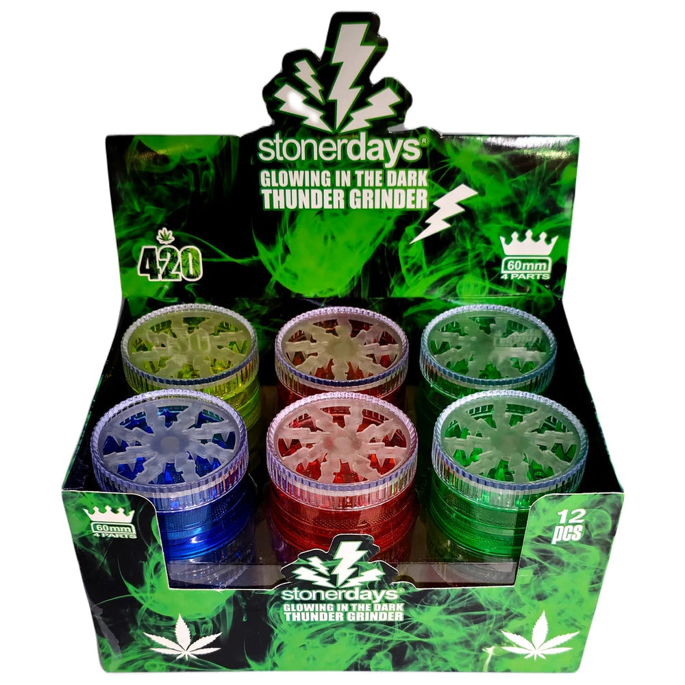 Stonerdays Thunder Plastic Grinder 4pc