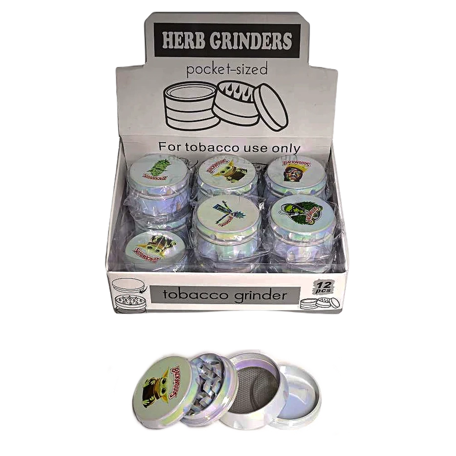 D&K Backwoods Pearl White Grinder 4pc