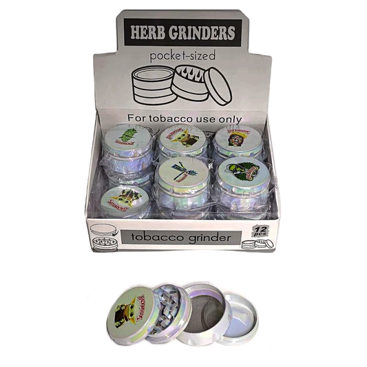D&K Backwoods Pearl White Grinder 4pc