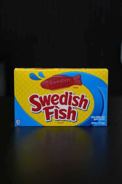 Swedish Fish Movie Box Variteies x 12