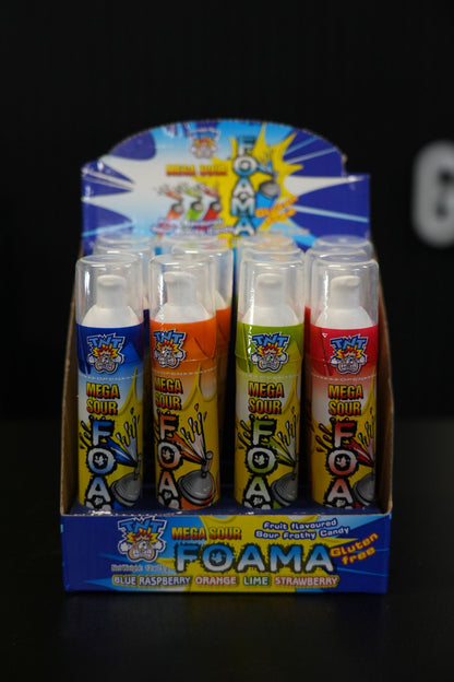 TNT Mega Sour Foam 75ml x 12