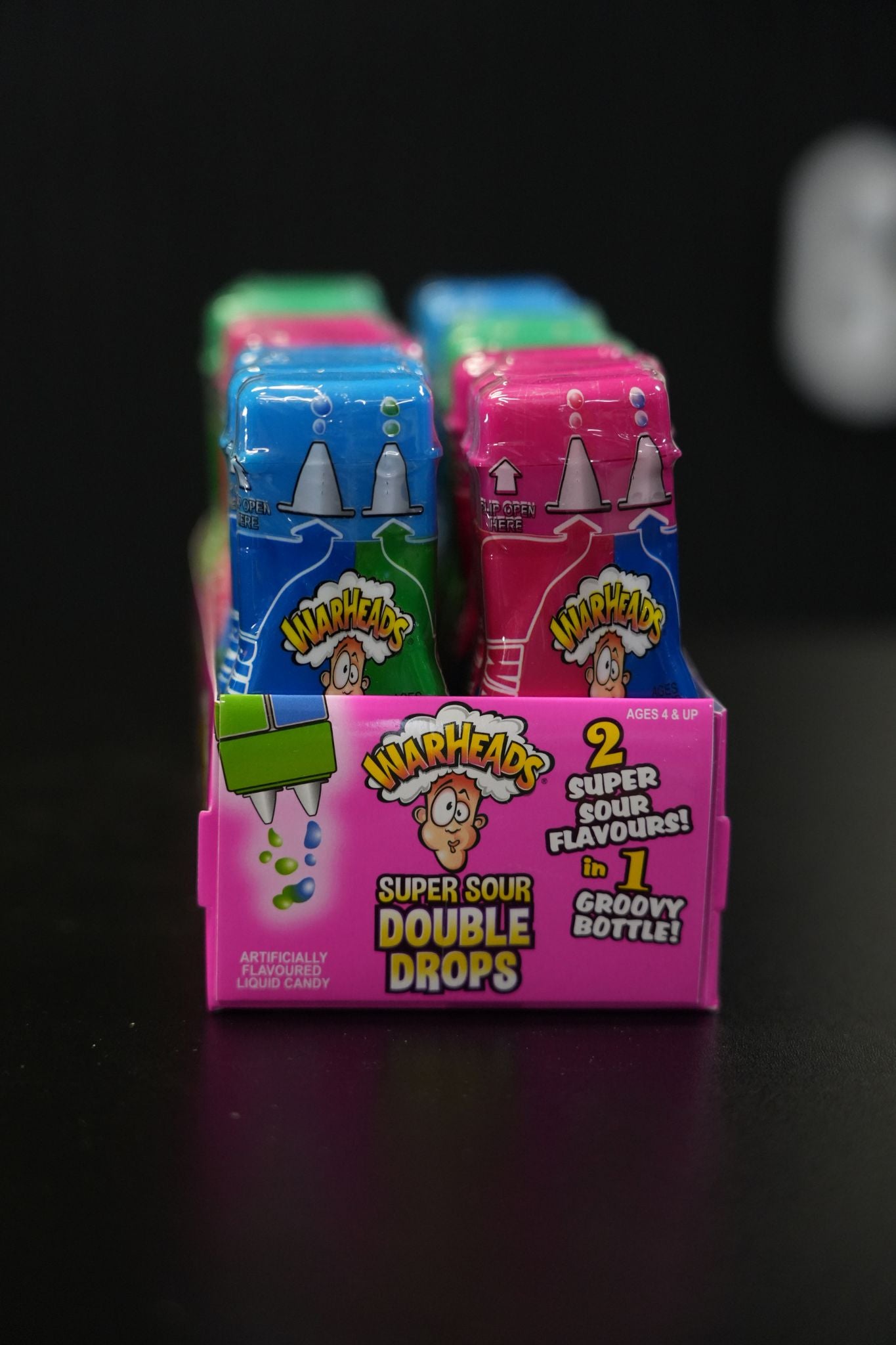 Warheads Super Sour Double Drops 30ml x 24