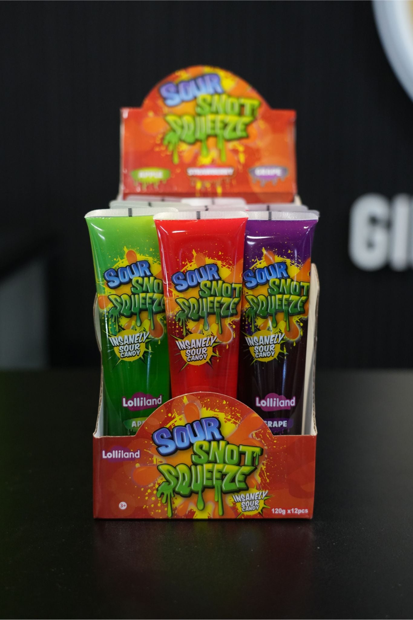 Sour Snot Squeeze 120g x 12