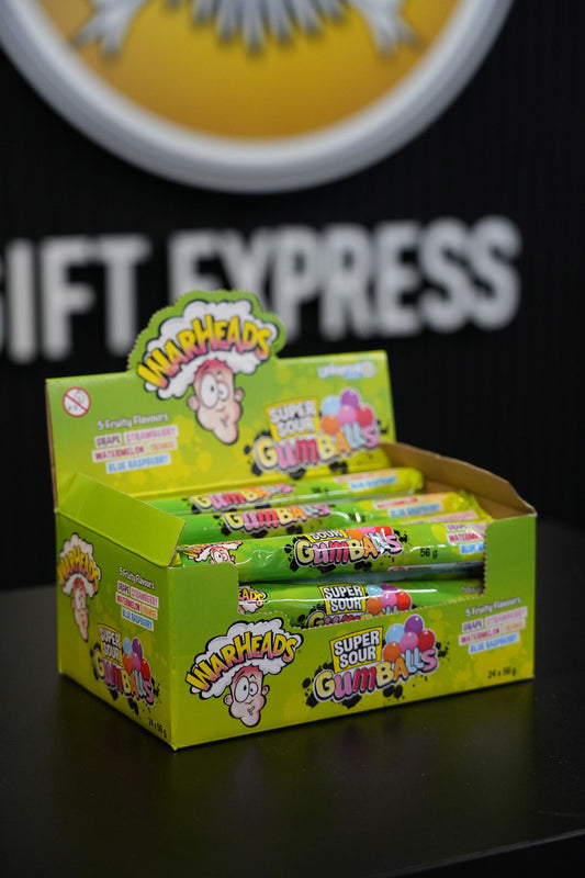 Warhead Super Sour Gumballs 56g x 24