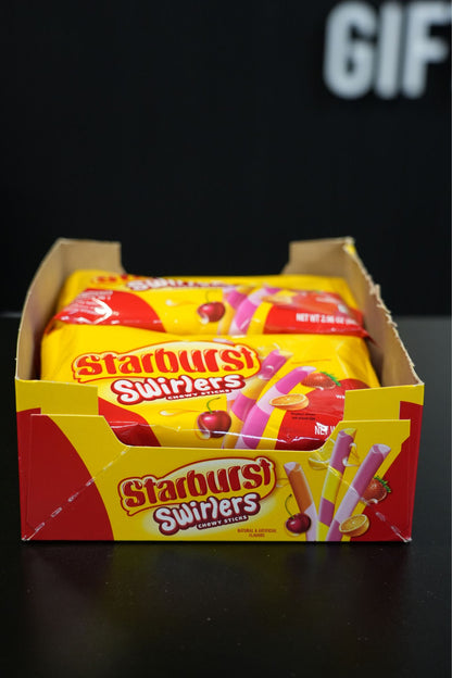 Starburst Swirlers Chewy Sticks 84g x 10