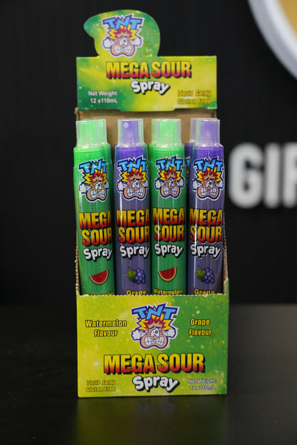 TNT Mega Sour Spray  110ml x 12