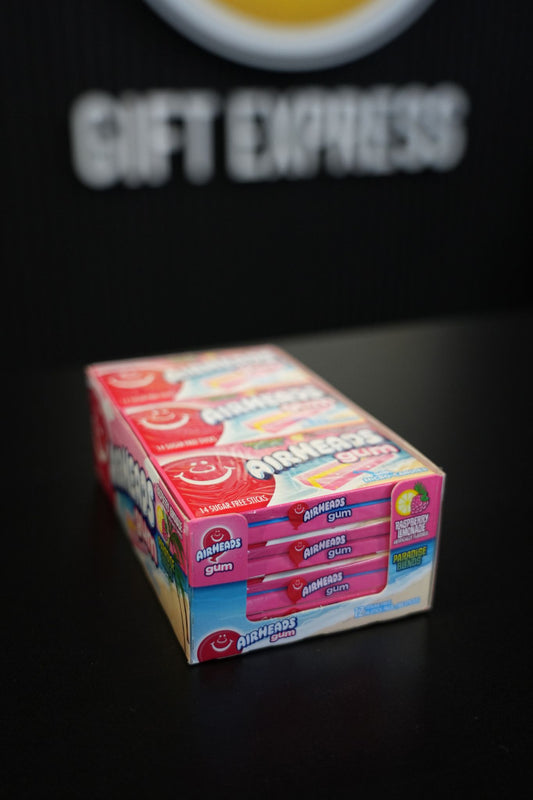 Airheads Raspberry Lemonade Gum 1.19oz(34g) x12
