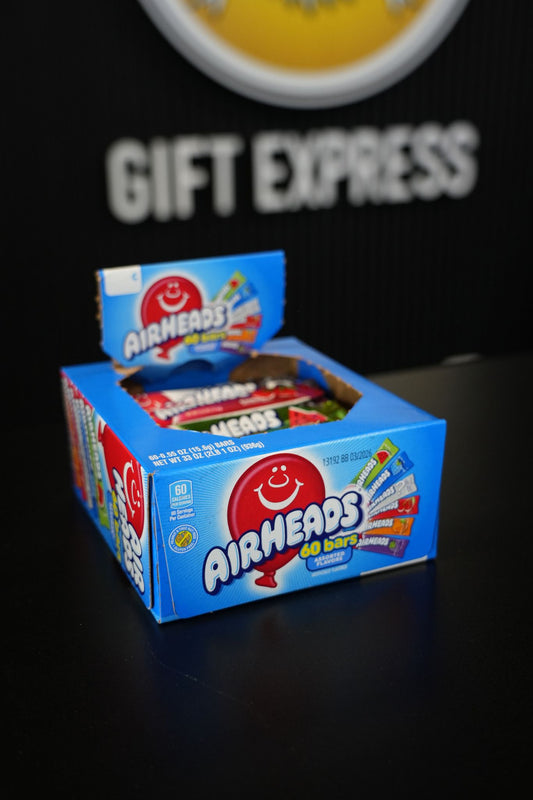 Airheads Candy Bar Assorted Flavours 16g x 60