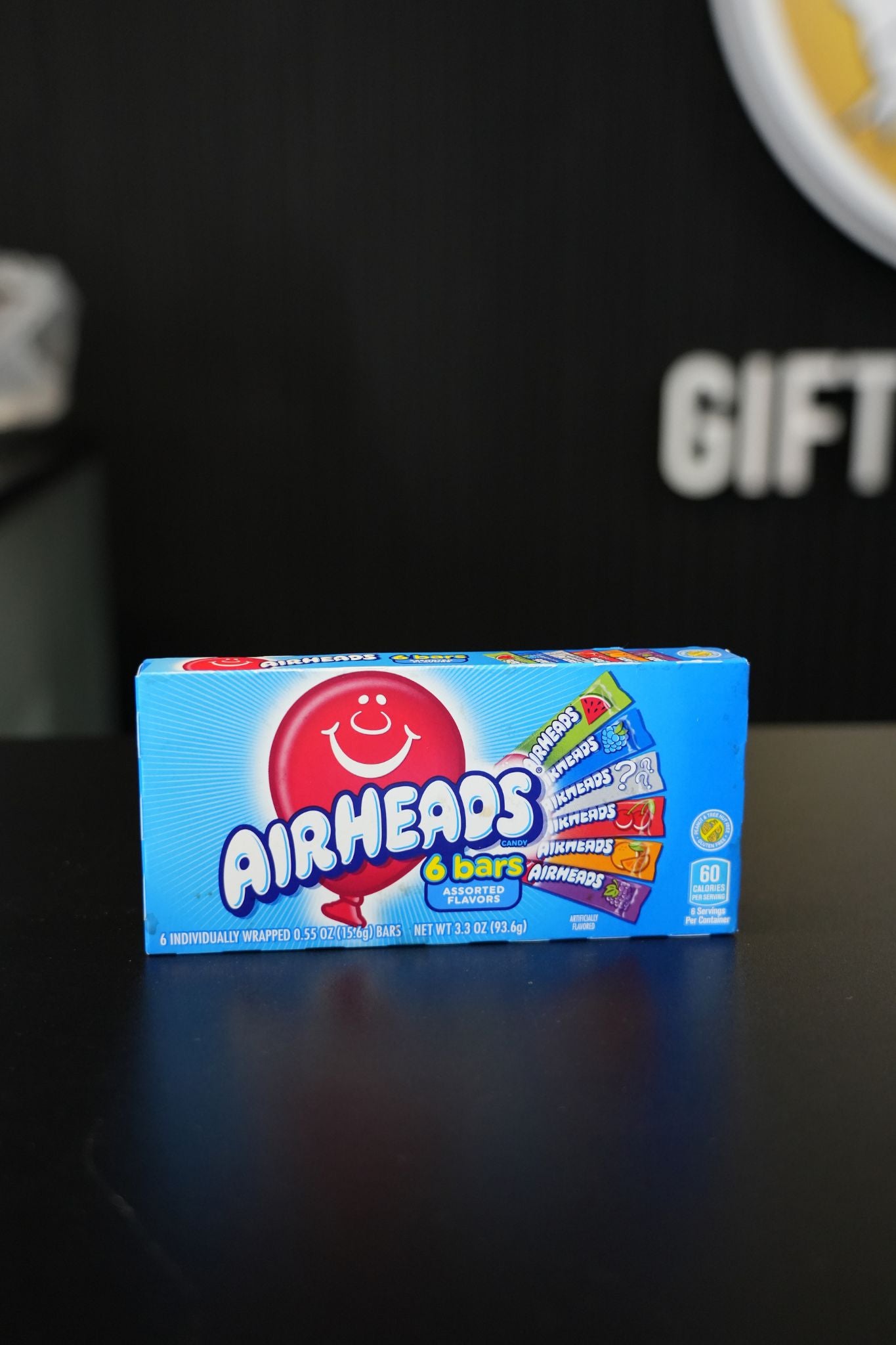 Airheads 6Bar Theatre Box (3.3oz) 94g x 12