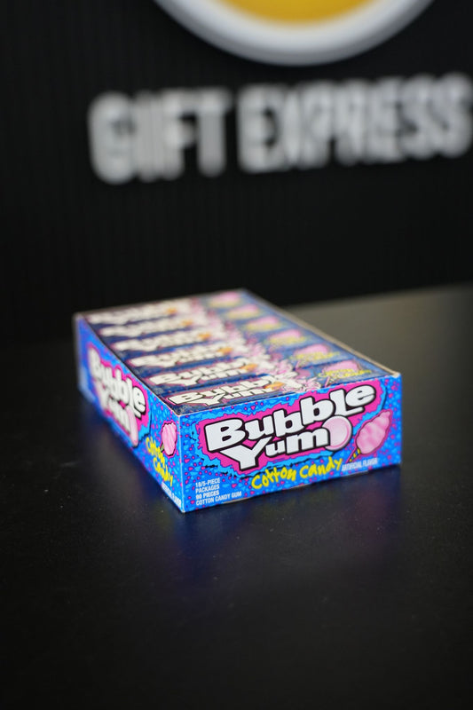 Bubble Yum Gum Cotton Candy 5pc 40g x 18