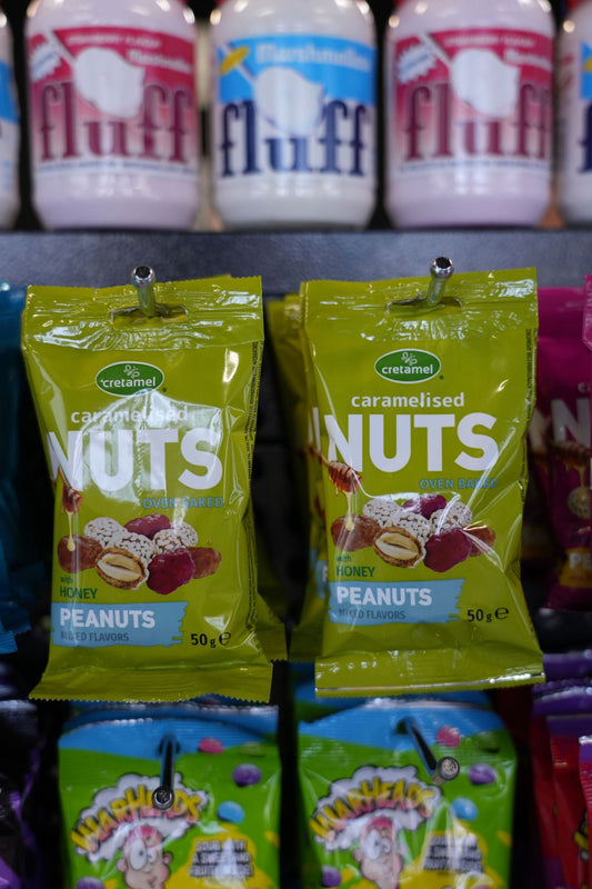 Cretamel Mixed Peanuts Caramelised 50g x 24