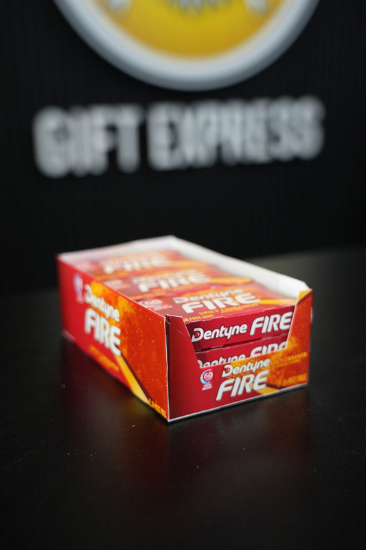 Dentyne Fire Spicy Cinnamon x 9