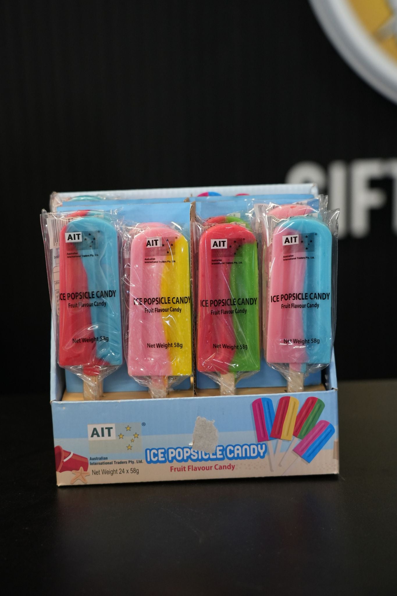 Ice Popsicle Candy 58g x 24