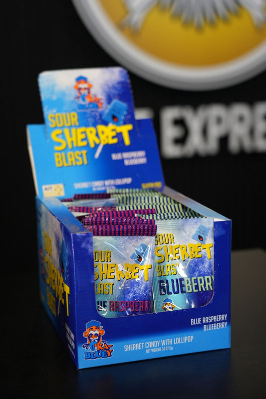 Ka-Bluey Sour Sherbert 36 x 15g