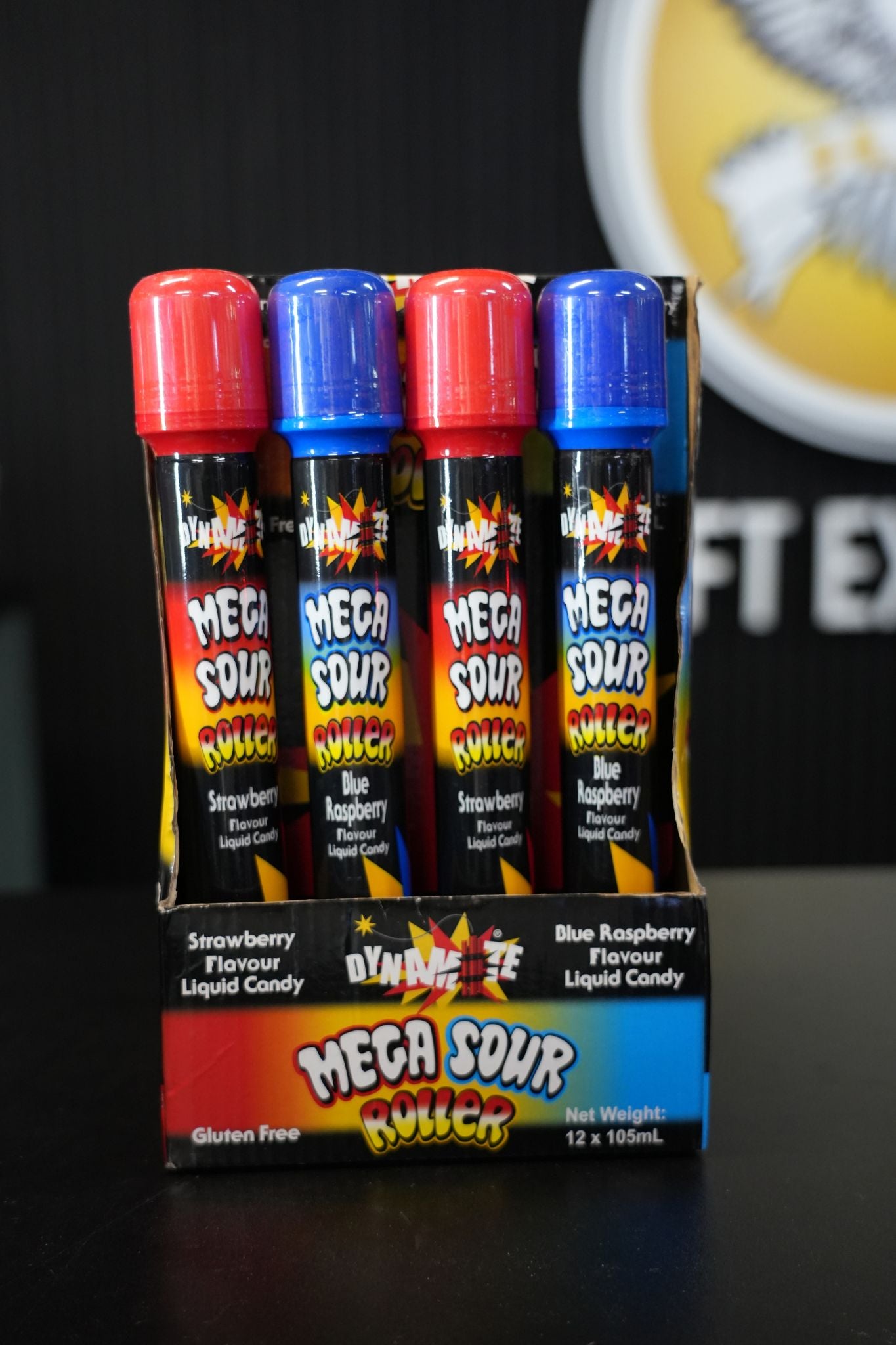 Dynamite Mega Sour Roller 105ml x 12