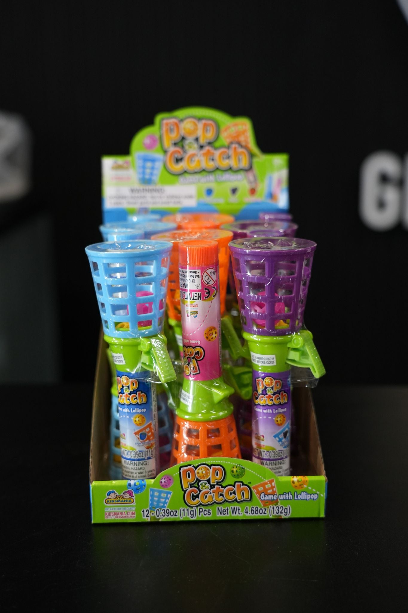 Kidsmania Pop n Catch Lollipop Game 11g x 12