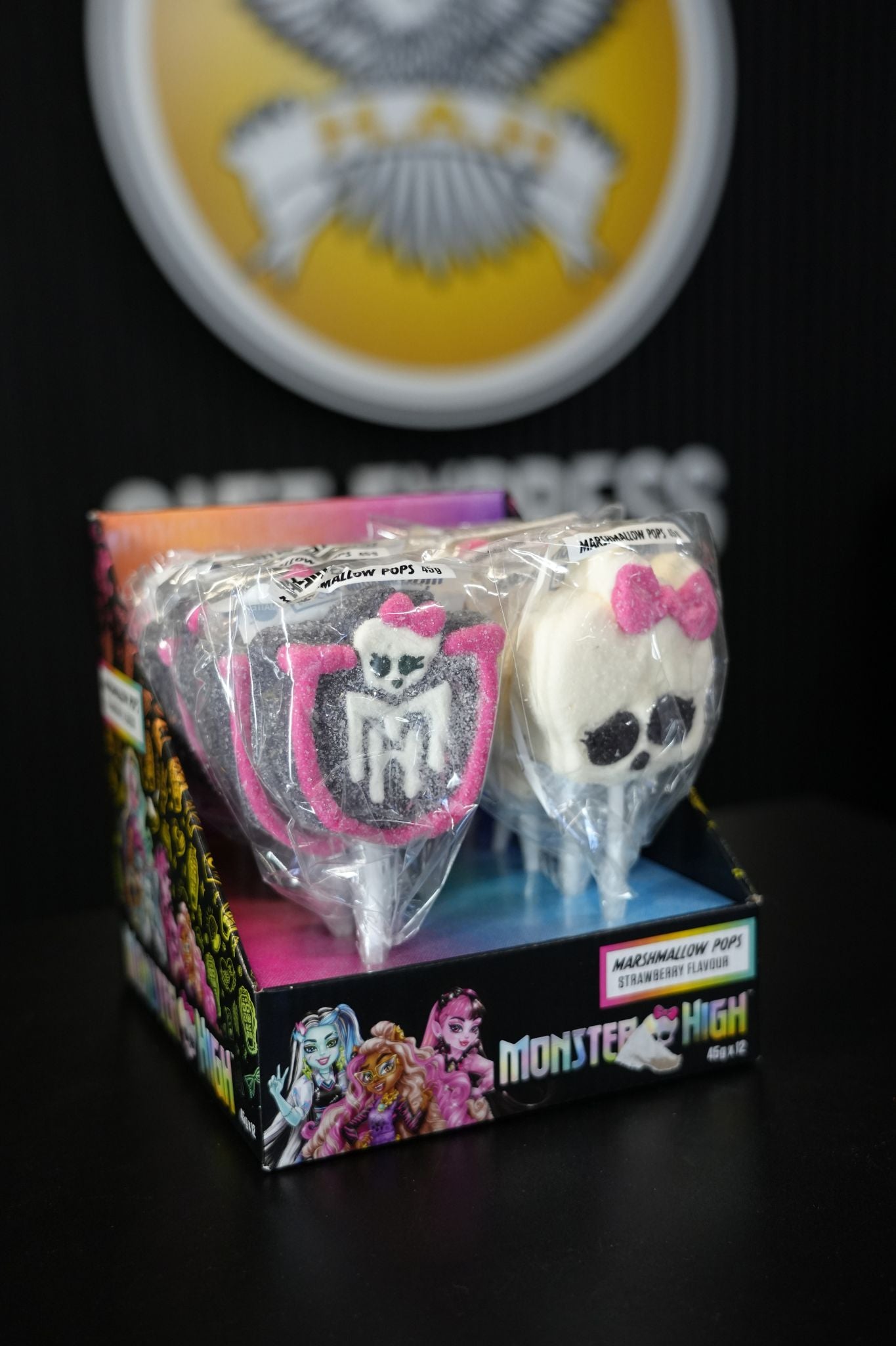 Monster High Marshmallow Pop 45g x 12